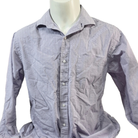 Tommy Hilfiger Purple Collared  Button-Up Dress Shirt - Picture 1 of 9